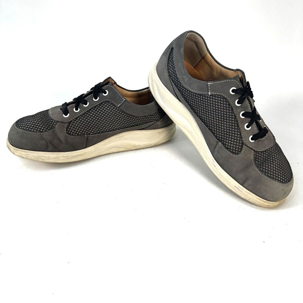 Finn Comfort Columbia Street Women's Size 7.5 Casual Sneakers, Grey